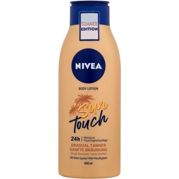 Nivea Sun Touch Gradual Tanner тониращ лосион за тяло за светла към нормална кожа 400 ml за жени