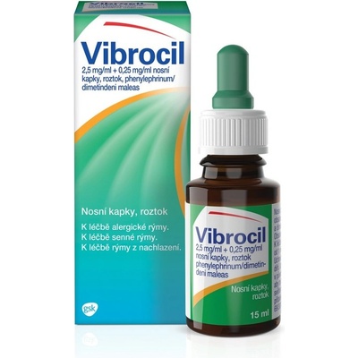 Vibrocil nosní kapky 15 ml