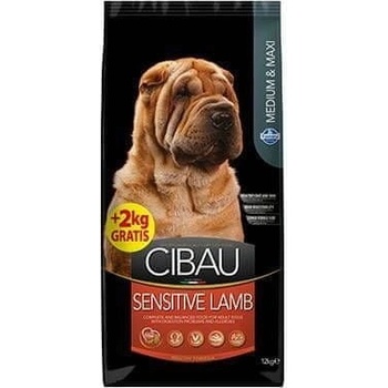 Cibau dog Sensitive Lamb Medium & MAXI 2 x 12 kg