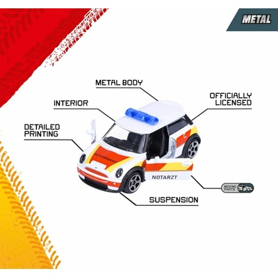 Majorette Auto hasiči/ambulance kovové