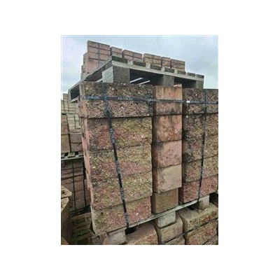 GEOSTONE miniFLAT štípaný Žluto-červená NESTANDARD