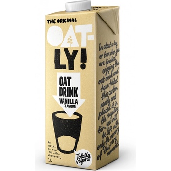 Oatly Ovsený nápoj s vanilkovou príchuťou 1 l