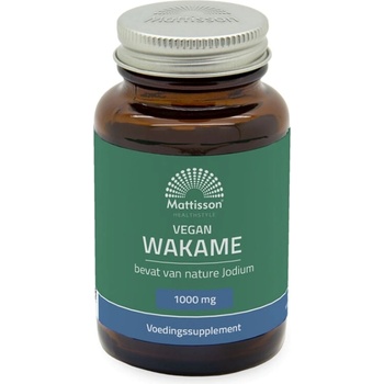 Mattisson Healthstyle Vegan Wakame, 500 mg, 60 капсули, Mattisson Healthstyle