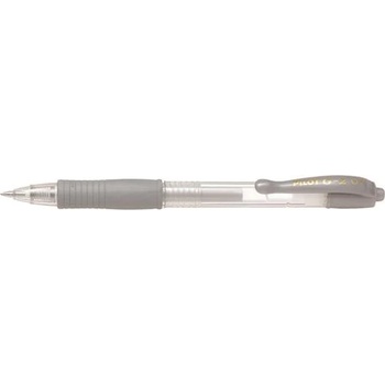 Pilot Гел писалка, 0, 32 мм, с бутон, PILOT "G-2 Metallic", сребриста BL-G2-7-SI (BL-G2-7-SI)