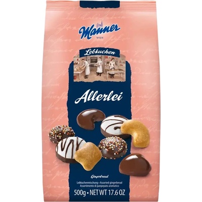 Manner Lebkuchen perníčky 500 g – Zbozi.Blesk.cz