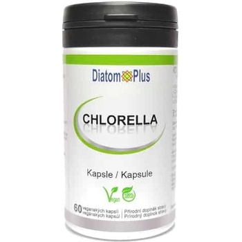 DiatomPlus Chlorella Organic vegánske 60 kapsúl