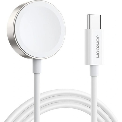 Joyroom Кабел Joyroom S-IW004 Magnetic Charging USB-C 120cm Apple Watch, Бял (6941237178688)