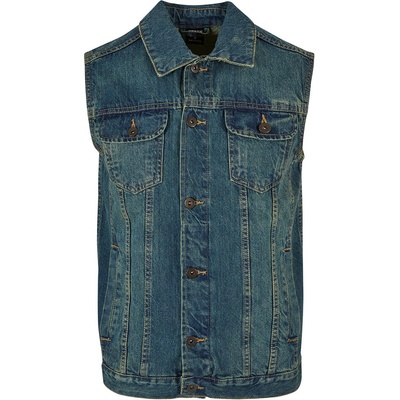 Urban Classic vesta pánská TB514 jeans denim jeans