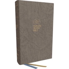 Net, Timeless Truths Bible, Hardcover, Gray, Comfort Print: One Faith. Handed Down. for All the Saints.