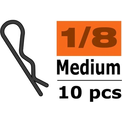 Revtec Средна скоба за каросерия 45° червена (10)