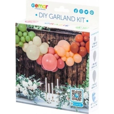 Smart balloons Balóniková girlanda prírodná