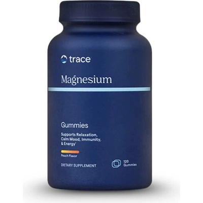 Trace Minerals Magnesium Gummies Broskev 120 gumových bonbónů