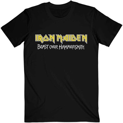 Iron Maiden Beast Over Hammersmith Eddie & Devil (Back Print) Black M Риза (IMTEE154MB02)