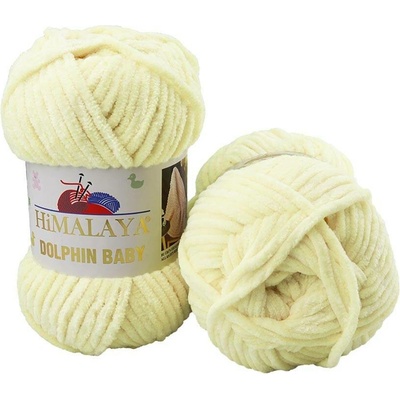 Himalaya příze Dolphin Baby 80375 světlá vanilková
