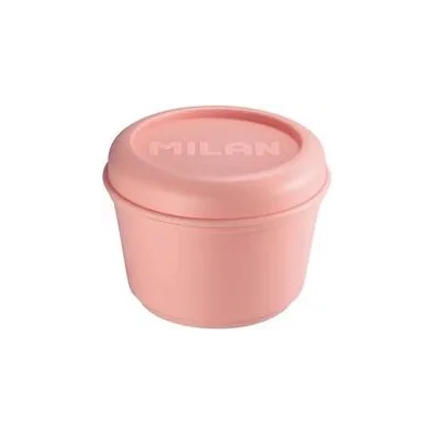 Milan Кутия за храна 1918, кръгла, розова, 250 ml (085112P)
