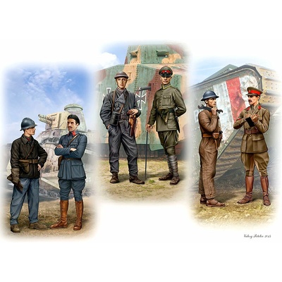 MASTER BOX LTD Tankmen of WWI era 1:35
