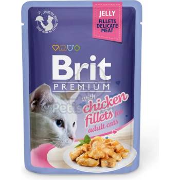 Image 1 of Brit Premium Cat Jelly - Chicken Fillets 6 x 85 г