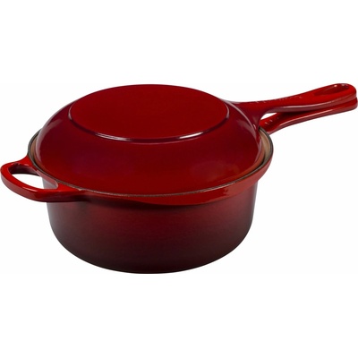 Le Creuset 25044220602460 Rajnica Marmitout Signature 2v1 22 cm višňová