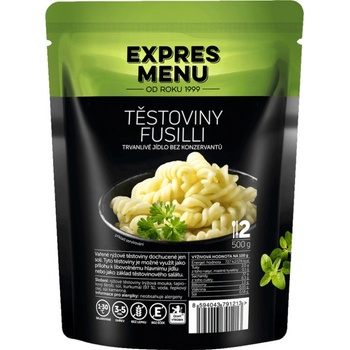 Expres menu Těstoviny fusilli 2 porce 500 g
