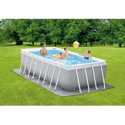 Intex Басейн с метална конструкция INTEX Prism Frame 400x200x122 см с помпа 26790NP