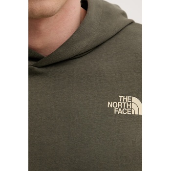 The North Face суичър с качулка мъжки от памук MONTE (NF0A8GA821L1)