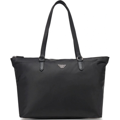 Emporio Armani Logo Black shopper kabelka