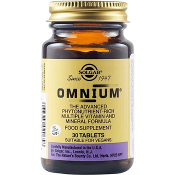 Solgar Omnium, 30 таблетки, Solgar