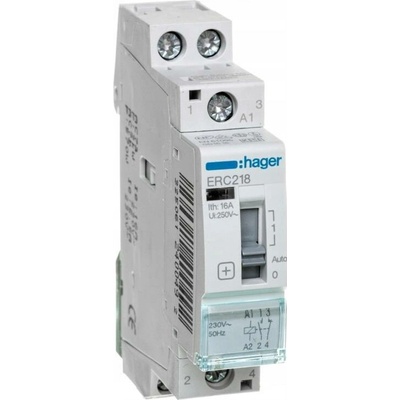HAGER Instalační relé 1NO+1NC 230V ERC218