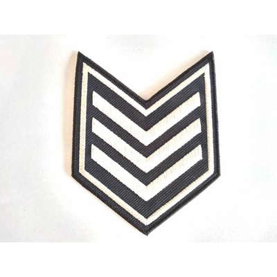 Triangles Nášivka Velitel směny MP - bílá výšivka Z0404B6S Barva: Bílá