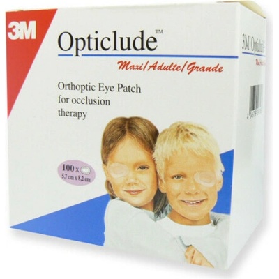 3 m Česko, spol. s r.o. 3 m Opticlude Maxi 5,7 cm x 8,2 cm 100 ks