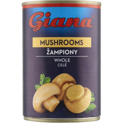 Giana žampiony krájené 425 ml – Sleviste.cz