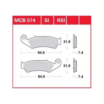 Image 1 of TRW MCB 574 SI (mcb574SI)