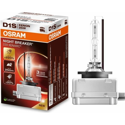 Autožárovka Osram Xenarc Night Breaker 220 D1S 85V 35W PK32d-2 220% - krabička 1ks | Zboží Auto