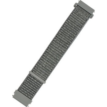 Xmart Каишка за часовник Xmart, Текстилна, 20 мм, Fog (17766)