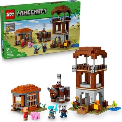 LEGO® Minecraft® - The Pillager Outpost and Ravager (21278)