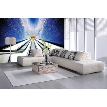 DIMEX ART s. r. o Самозалепваща се флизелинова фототапета метро в неапол 375 x 250 см