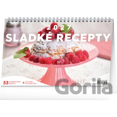 NOTIQUE Stolový Sladké recepty 23,1 x 14,5 cm 2027