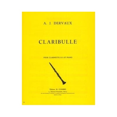 Claribulle noty pre klarinet a klavír