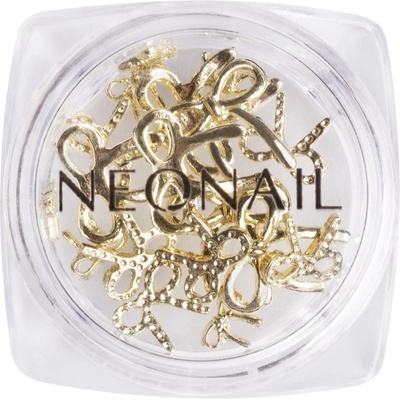 NeoNail Nail Art 3D Bows dekorácia na nechty odtieň Gold 1 ks