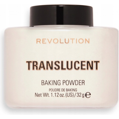 Revolution Transparentní pudr Loose Baking Powder Translucent 32 g