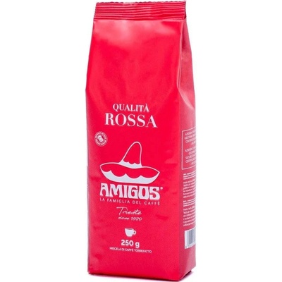 Caffé Trieste Amigos Qualitá Rossa káva zrnková 250 g
