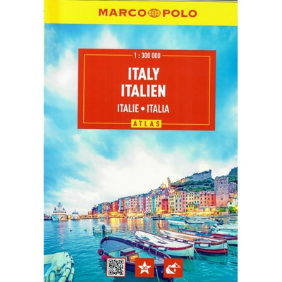 MARCO POLO Reiseatlas Italien 1:300.000 – Sleviste.cz