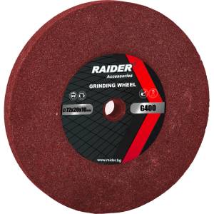 Raider Диск за шмиргел ø72x20xø10mm червен G400 (165126)