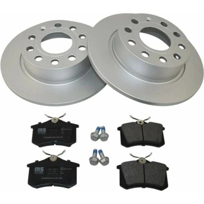 Sada zadní brzdové kotouče + destičky SEAT ŠKODA OCTAVIA 2 YETI VW – Hledejceny.cz