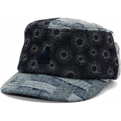 Kangol TRENDS PACK Denim Mashup Army Cap Blue Picnic