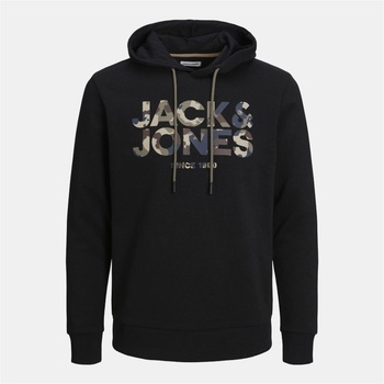 JACK & JONES Суичър Jack and Jones James Hoodie - Black
