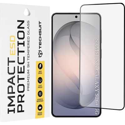 Techsuit Протектор за Samsung Galaxy S26 Plus - ESD Glass - Techsuit - Черен