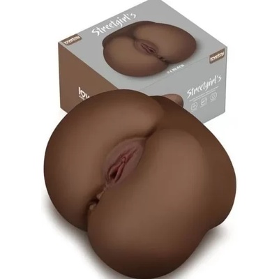 Мастурбатор с два интимни отвора, улично момиче - Streetgirl's Black 4 (LVTOY00574)