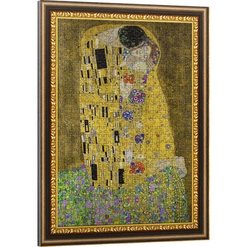 Trefl - Puzzle Art Frame Puzzle Klimt: The Kiss - 500 piese