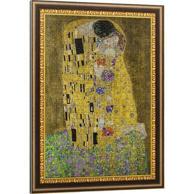 Trefl - Puzzle Art Frame Puzzle Klimt: The Kiss - 500 piese